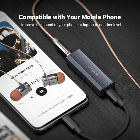 Fosi Audio DS2 USB C إلى AUX سماعة الرأس Amp DAC Dongle 3.5mm Jack Audio المحمولة وFosi Audio ZA3 مضخم صوت ستيريو متوازن مكون الصوت المنزلي Mini 2 قناة Mono Amp in Kuwait