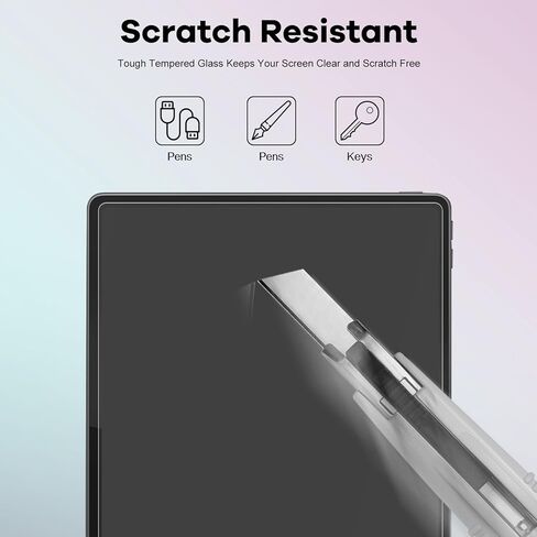 واقي شاشة لـ 10 أطفال / 10 أطفال Pro Tablet 10.1 بوصة (إصدار 2023/2021)، وضوح 9H HD، طبقة من الزجاج المقوى [عبوتان] in Kuwait