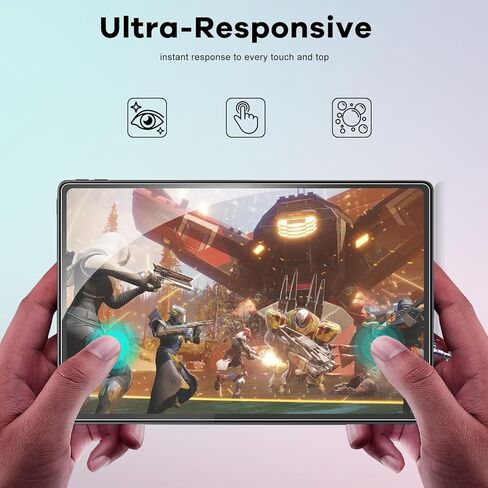 واقي شاشة لـ 10 أطفال / 10 أطفال Pro Tablet 10.1 بوصة (إصدار 2023/2021)، وضوح 9H HD، طبقة من الزجاج المقوى [عبوتان] in Kuwait