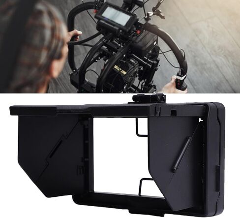 غطاء كاميرا LCD غطاء حماية من الشمس قابل للطي لشاشة LCD لـ PXW FX6 FX9LCD مع مادة ABS حماية مضادة للخدش in Saudi Arabia