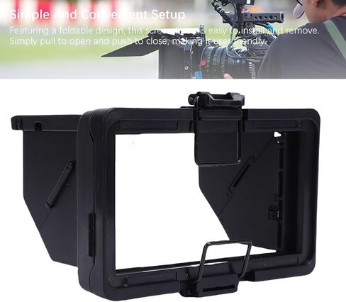 غطاء كاميرا LCD غطاء حماية من الشمس قابل للطي لشاشة LCD لـ PXW FX6 FX9LCD مع مادة ABS حماية مضادة للخدش in Saudi Arabia