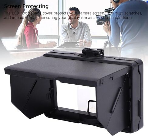 غطاء كاميرا LCD غطاء حماية من الشمس قابل للطي لشاشة LCD لـ PXW FX6 FX9LCD مع مادة ABS حماية مضادة للخدش in Saudi Arabia