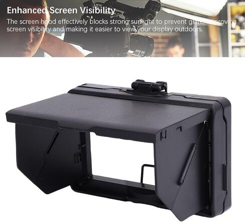غطاء كاميرا LCD غطاء حماية من الشمس قابل للطي لشاشة LCD لـ PXW FX6 FX9LCD مع مادة ABS حماية مضادة للخدش in Saudi Arabia