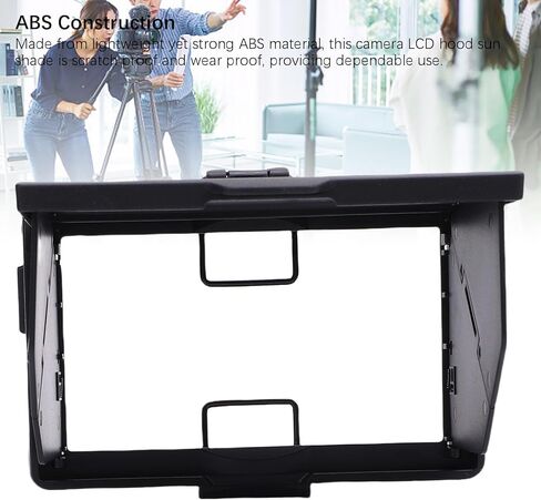 غطاء كاميرا LCD غطاء حماية من الشمس قابل للطي لشاشة LCD لـ PXW FX6 FX9LCD مع مادة ABS حماية مضادة للخدش in Saudi Arabia