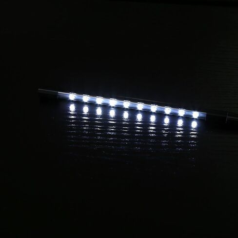 مصباح إضاءة LED مرن صغير 5 فولت للقراءة USB للكمبيوتر المحمول ولوحة مفاتيح الكمبيوتر، حماية العين السوداء معقوفة قابلة للتعديل، 10 مصابيح LED مصباح مكتبي محمول مع إضاءة خالية من الوميض (أسود) in Saudi Arabia