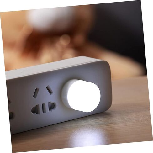UPKOCH 10pcs USB Night Lights Led Bulbs Small Portable Plug Lights for Bedroom Decor Boys and Girls Teen Girls Dorm Wall Decor in Saudi Arabia