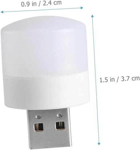 UPKOCH 10pcs USB Night Lights Led Bulbs Small Portable Plug Lights for Bedroom Decor Boys and Girls Teen Girls Dorm Wall Decor in Saudi Arabia