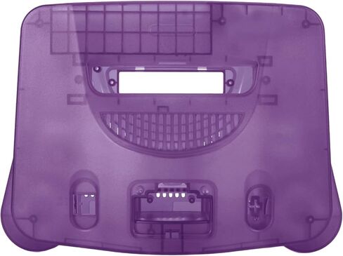 Carrying Storage Case for N64, Protective Shell for N64 Game Console, ABS Sturdy Professional Replacement Shell, Retro Video Game Console Case (Transparent) in Saudi Arabia