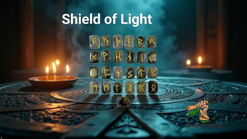 Labradorite Gemstone Rune Stones with Elder Futhark Alphabet Engraved 25 pcs Rune Set Crystal Divination Metaphysical Healing Chakra Reiki Runes Set in Saudi Arabia