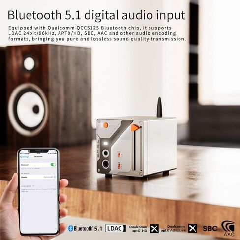 SMSL DS300 مضخم سماعة الرأس DAC المتوازن 3000 ميجا واط × 2 قوة ES9039Q2M مكبر صوت سماعة الرأس 6.35 مم / 4.4 مم XLR / RCA مخرج XU316 32 بت / 768 كيلو هرتز DSD512 للصوت المنزلي / الكمبيوتر الشخصي مع USB / بصري / محوري / بلوتوث in Kuwait