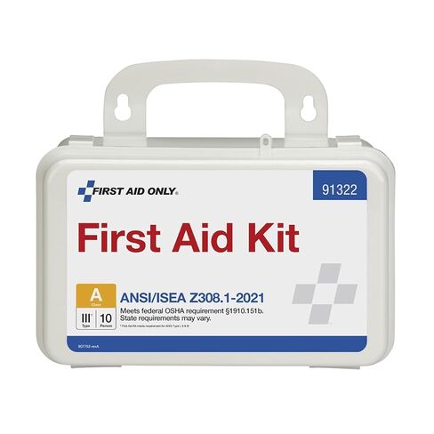 First Aid Only 76 Piece 10 Person ANSI A First Aid Kit (91322) in Saudi Arabia