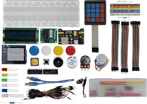 774 قطعة UNO R3 Super Starter Kit Project كاملة مع برنامج تعليمي متوافق مع Arduino IDE in Saudi Arabia
