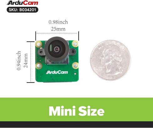 وحدة كاميرا Arducam 8MP IMX219 ذات التركيز التلقائي، كاميرا بزاوية واسعة 160 درجة (د) لـ NVIDIA Orin Nano/Orin NX/AGX Orin in Kuwait