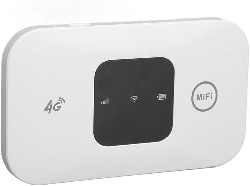 مودم شبكة محمول USB عالي السرعة وثابت للجيب، جهاز توجيه الشبكة مع فتحة لبطاقة SIM المحمولة نقطة اتصال محمولة 4G للهاتف المحمول والكمبيوتر المكتبي والكمبيوتر اللوحي in Saudi Arabia