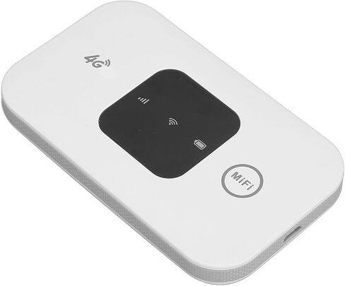 مودم شبكة محمول USB عالي السرعة وثابت للجيب، جهاز توجيه الشبكة مع فتحة لبطاقة SIM المحمولة نقطة اتصال محمولة 4G للهاتف المحمول والكمبيوتر المكتبي والكمبيوتر اللوحي in Saudi Arabia