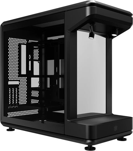 Cooler Master MasterFrame 360 Stage LCD ATX Mid-Tower PC Case – Front Showcase Stage with Spotlight & LCD Display, Supports 430mm GPUs & 360mm Radiators, PCIe 5.0 Ready, Up to 12x120mm Fans, USB-C in Saudi Arabia