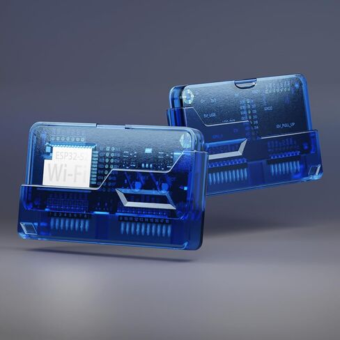 Wi-Fi Developer Board for Flipper Zero with Protective Case - Crystal Aqua Blue in Saudi Arabia