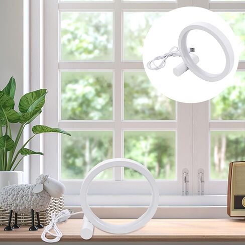 Gadpiparty USB Rechargeable Reading Lamp Bedside Desk Light with Button Dimmer, White Eye Protection USB Book Light for Bedroom and Study in Saudi Arabia