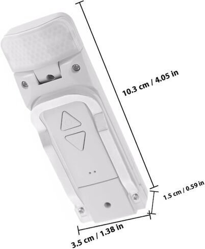 COHEALI USB Rechargeable Clip-on Reading Lamp for Bedside with 3-Color Adjustable Eye-Care LED Light, Portable Book Light for Reading, White in Saudi Arabia