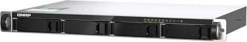 QNAP TS-435XeU-4G-US 4 Bay High-Speed Short Depth Rackmount NAS with M.2 NVMe SSD, Quad Core Marvell Octeon CPU, 4GB DDR4 Memory, Dual 2.5GbE (2.5G/1G/100M) and 10GbE Network Connectivity (Diskless) in Saudi Arabia