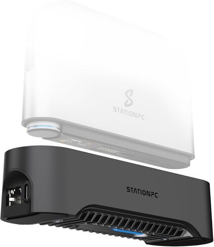 وحدة تخزين NAS محمولة من PocketCloud مع فتحات M.2 NVMe وSD، وسعة تصل إلى 8 تيرابايت (بدون أقراص) وقاعدة مع فتحة M.2 NVMe، وشبكة إيثرنت 2.5 جيجابت، وشحن PD ومنافذ USB-A، وتخزين SSD معياري in Saudi Arabia