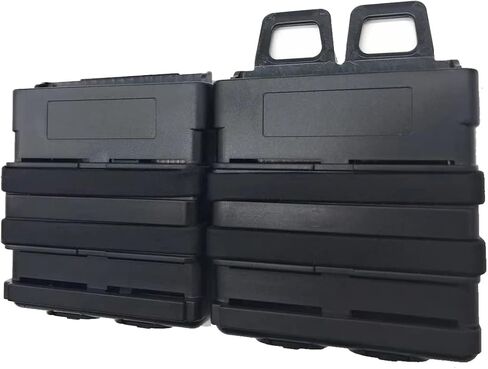 Tactical 7.62 Fast Mag ABS Magazine Pouch Bag Molle System (Black) in Saudi Arabia
