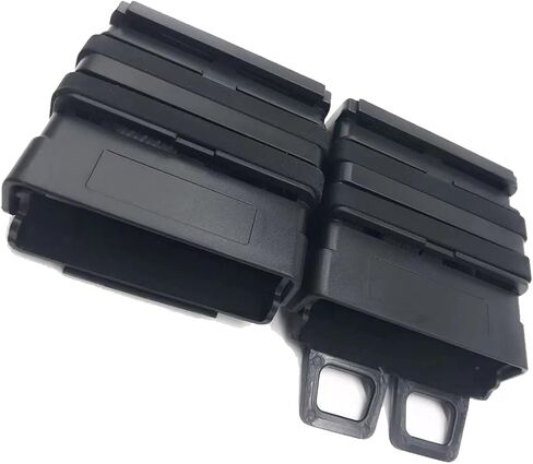 Tactical 7.62 Fast Mag ABS Magazine Pouch Bag Molle System (Black) in Saudi Arabia