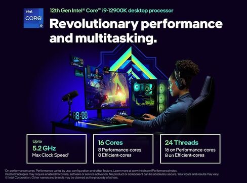 Intel Core i9 Gen 12 I9-12900K 5.1GHz Alder Lake SRL4H Processor (Renewed) in Saudi Arabia