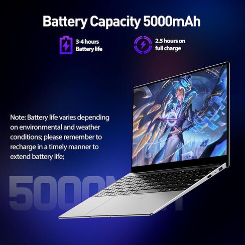 كمبيوتر محمول 15.6 بوصة، ذاكرة الوصول العشوائي 8 جيجا بايت، 256 جيجا بايت SSD، ويندوز 11، معالج كور i3، شاشة 1080 بكسل فل اتش دي، لوحة مفاتيح بإضاءة خلفية، بصمة الإصبع، USB3.0، WiFi5، Mini HDMI، BT5، كاميرا ويب in Kuwait