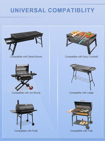 محول إمداد طاقة 12 فولت متوافق مع GMG Green Mountain Grills Daniel Boone، Jim Bowie، Davy Crockett، Ledge Peak، Trek Pellet Tailgating Camping Smoker شاحن سلك الطاقة in Kuwait
