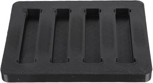 Cryptorack 4-Slot Nerdminer Stand – Toolless Assembly Holder for Nerdminer Nmminer Mining Rigs, Vibration-reducing Desktop Organizer for Home Data Center, 9x7cm in Saudi Arabia