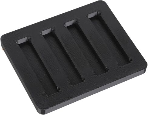 Cryptorack 4-Slot Nerdminer Stand – Toolless Assembly Holder for Nerdminer Nmminer Mining Rigs, Vibration-reducing Desktop Organizer for Home Data Center, 9x7cm in Saudi Arabia