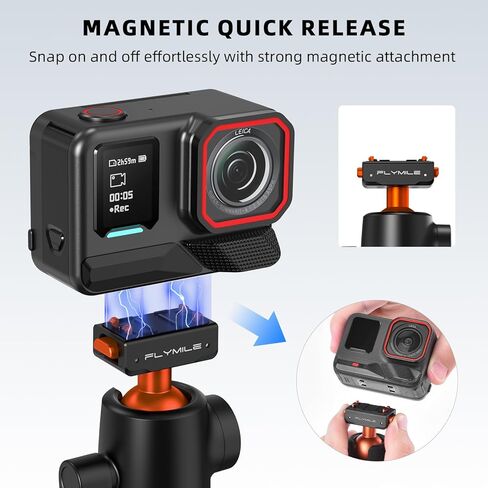 حامل ثلاثي لـ Insta360 X5 ACE Pro 2، عصا سيلفي 55 بوصة سريعة الإصدار، قضيب تمديد للمكتب، حامل مقبض محمول مع حذاء بارد لـ Insta 360 X5، ACE Pro 2، X4 ملحقات الهواء in Saudi Arabia