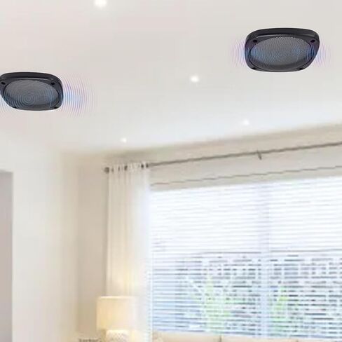 2PCS 137mm Ceiling Speaker Grilles, Metal Mesh Covers with 8 Screws, Universal Fit for 5.25in Car Home Marine Speakers (114mm Inner Dia) in Saudi Arabia