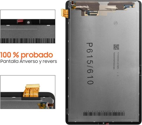 Screen for Samsung Galaxy Tab S6 Lite 2020 Screen Replacement for Samsung Tab P610 LCD Screen SM-P610N,SM-P615,SM-P610 Touch Display Digitizer Assembly Repair Parts (Black No Frame) in Kuwait