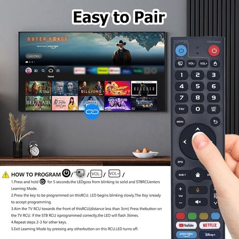بديل V3 Pro الجديد لجهاز التحكم عن بعد الصوتي vSeeBox المتوافق مع موديلات vSeeBox V1، V2، V3، V5 Pro، V3 Plus، V1 Max، Elite، Max in Kuwait