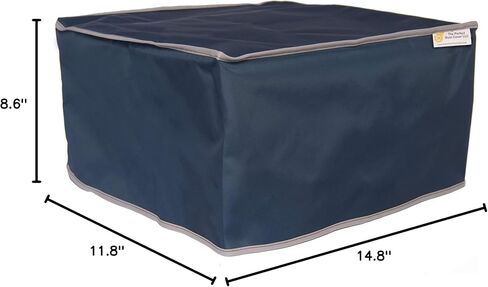 PERFECT DUST COVER The, Navy Blue Nylon Cover for Epson Workforce WF-2850 All-in-One Inkjet Printer, Anti Static Waterproof Cover Dimensions 14.8''W x 11.8''D x 8.6''H by The LLC in Saudi Arabia