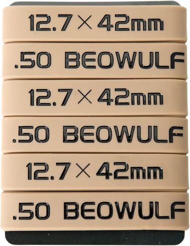 Aolamegs 50 Beowulf /12.7x42mm شريط علامات للمجلات 6 عبوات in Kuwait