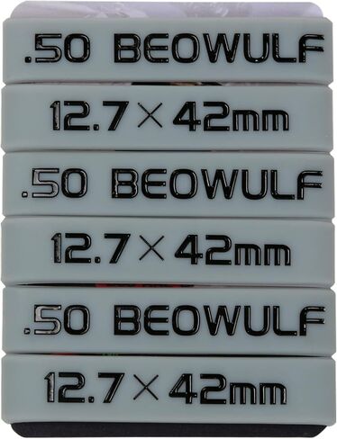 Aolamegs 50 Beowulf /12.7x42mm شريط علامات للمجلات 6 عبوات in Kuwait