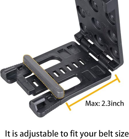 IDOGEAR Mag Pouch Belt Clip Attachment for Rubber/Plastic 5.56 Rifle Magazine Pouch Tactical Belt Accessories Gun Holster with Screws Sets in Saudi Arabia