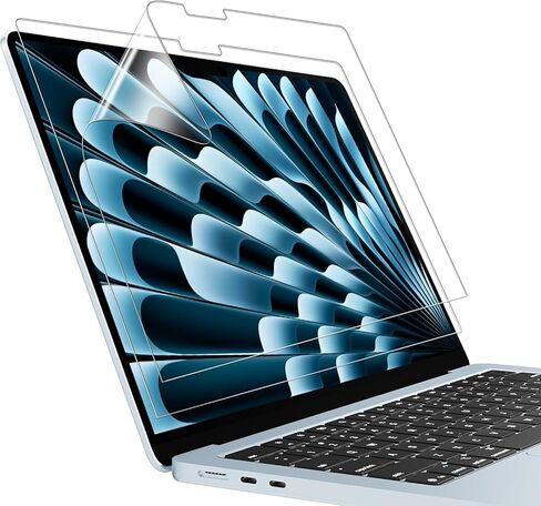 Screen Protector for MacBook Air 13.6" 2026 with M5 Chip A3449 5H PET HD High Definition Anti Scratch Dustproof Protection Accessories (2 Pack) in Saudi Arabia