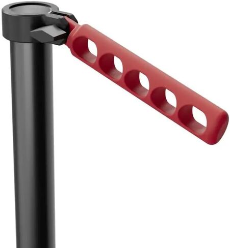 Vexilar Universal 60 بوصة - عمود محول تلسكوبي مكون من قطعتين لأنظمة السونار للتصوير المباشر أحمر/أسود VIP060 in Kuwait