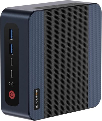 BOS Game M4 Neo Ryzen 7 7840HS (>i9-13900H)، ذاكرة وصول عشوائي DDR5 سعة 16 جيجابايت، محرك أقراص SSD سعة 512 جيجابايت، W11 Pro، كمبيوتر ألعاب صغير سعة 1.2 رطل مع Radeon 780M iGPU، Oculink، WiFi 6E، شاشة عرض ثلاثية 4K (HDMI/DP/USB-C) و2X RJ45 (by_BOSGAME) in Saudi Arabia