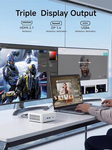 MINISFORUM M1 Lite Mini PC Core Ultra 5 Processor 125U(12C/14T) Barebone No Storage/OS Desktop Computer, HDMI|DP|USB4 Video Output, 2.5G RJ45/WiFi6e, 2X PCIe4.0 SSD Slot, Intel Graphics Micro PC in Saudi Arabia