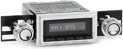 RetroRadio Compatible with 1968 Ford Mustang with Padded Console Features Include Bluetooth, HD, SiriusXM Ready, AM/FM LB-M4-126-08-77F2 in Saudi Arabia