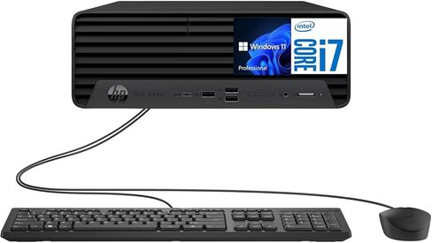 كمبيوتر مكتبي HP ProDesk 400 G9 SFF | الجيل الثاني عشر من Intel Core i7 (8 نوى للأداء، 8 نوى فعالة، حتى 5.4 جيجا هرتز) | ذاكرة وصول عشوائي DDR4 بسعة 16 جيجابايت، ومحرك أقراص PCIe SSD بسعة 512 جيجابايت | WiFi 6، USB بسرعة 10 جيجابت في الثانية (x4)، دعم الش in Saudi Arabia