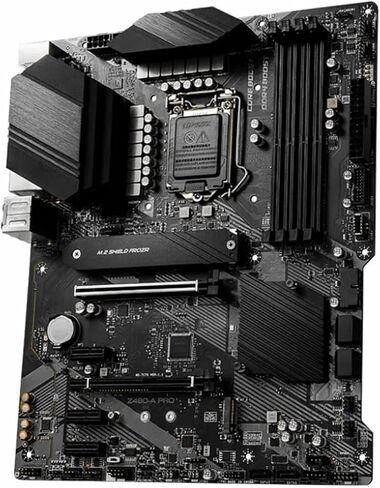 اللوحة الأم مناسبة لـ MSI LGA 1200 Z490-A PRO اللوحة الأم 128 جيجا بايت Intel Z490 PCI-E 3.0 اللوحة الرئيسية لسطح المكتب M.2 ثنائي القناة DDR4 4000 ميجا هرتز الذاكرة in Saudi Arabia
