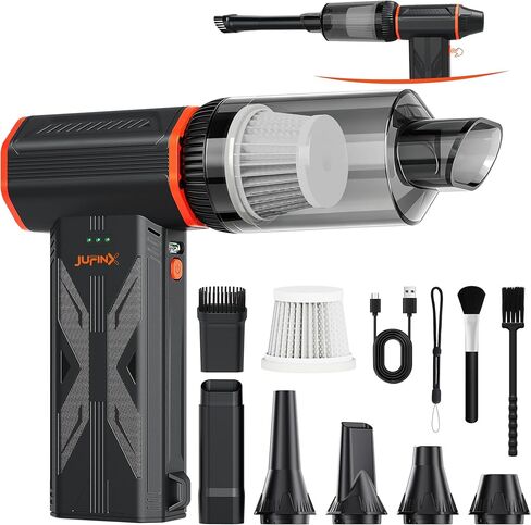 F32MAX Compressed Air Duster-150,000RPM Super Power Electric Air Duster and Vacuum Cleaner & Bag Vacuum Sealer 3-in-1，for PC Keyboard Cleaning, Car Interior Cleaning. in Kuwait