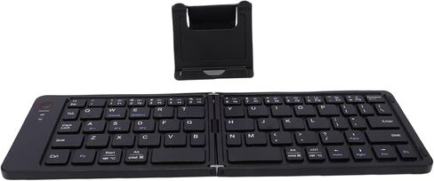 Tangxi Foldable Bluetooth Keyboard, Folding Wireless Portable Keyboard with Magnetic Lock, Foldable Phone Stand, GFSK Modulation Method, Travel Keyboards for Tablet Phone PC in Saudi Arabia
