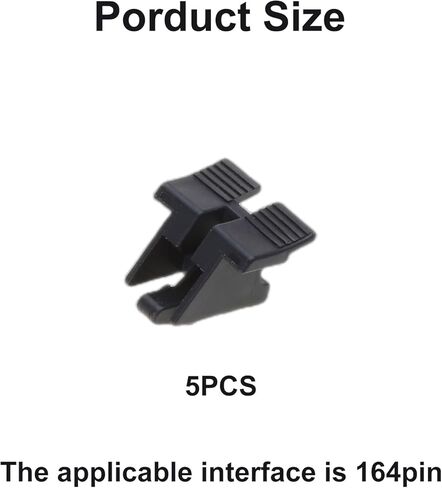 5Pcs Desktop Computer Mainboard PCIE 16X Slot with Fixing Clip Replacement for Desktop Computer Mainboard in Saudi Arabia